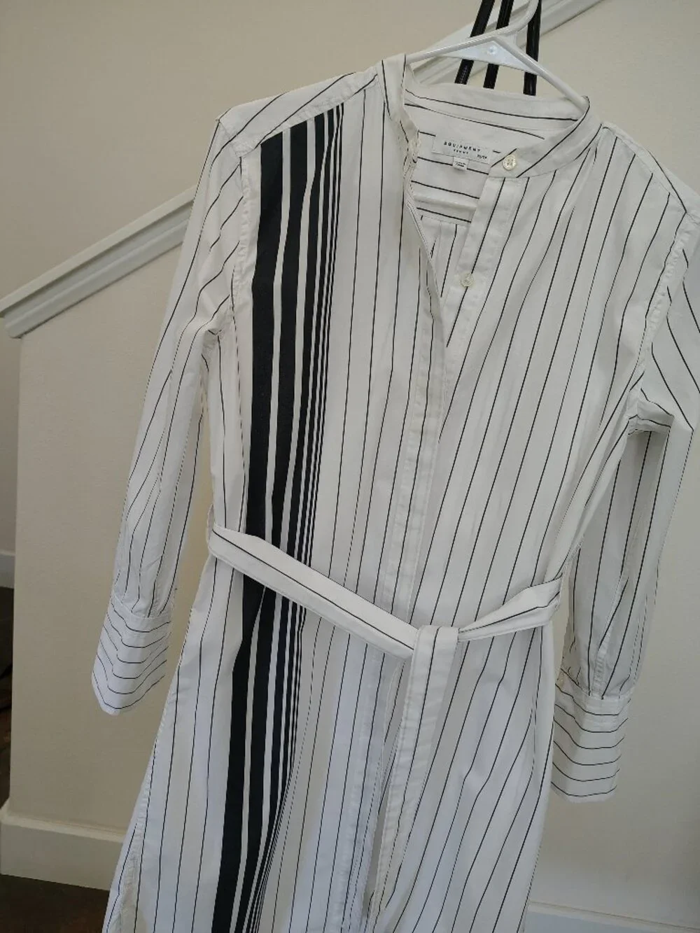 Equipment Femme Striped Roseabelle Shirt Dress